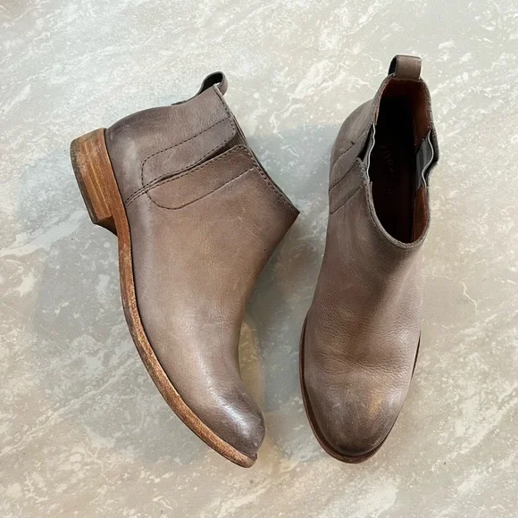 Womens Boots Kork Ease Velma Grey Kork-Ease Shoes Korkease Velma